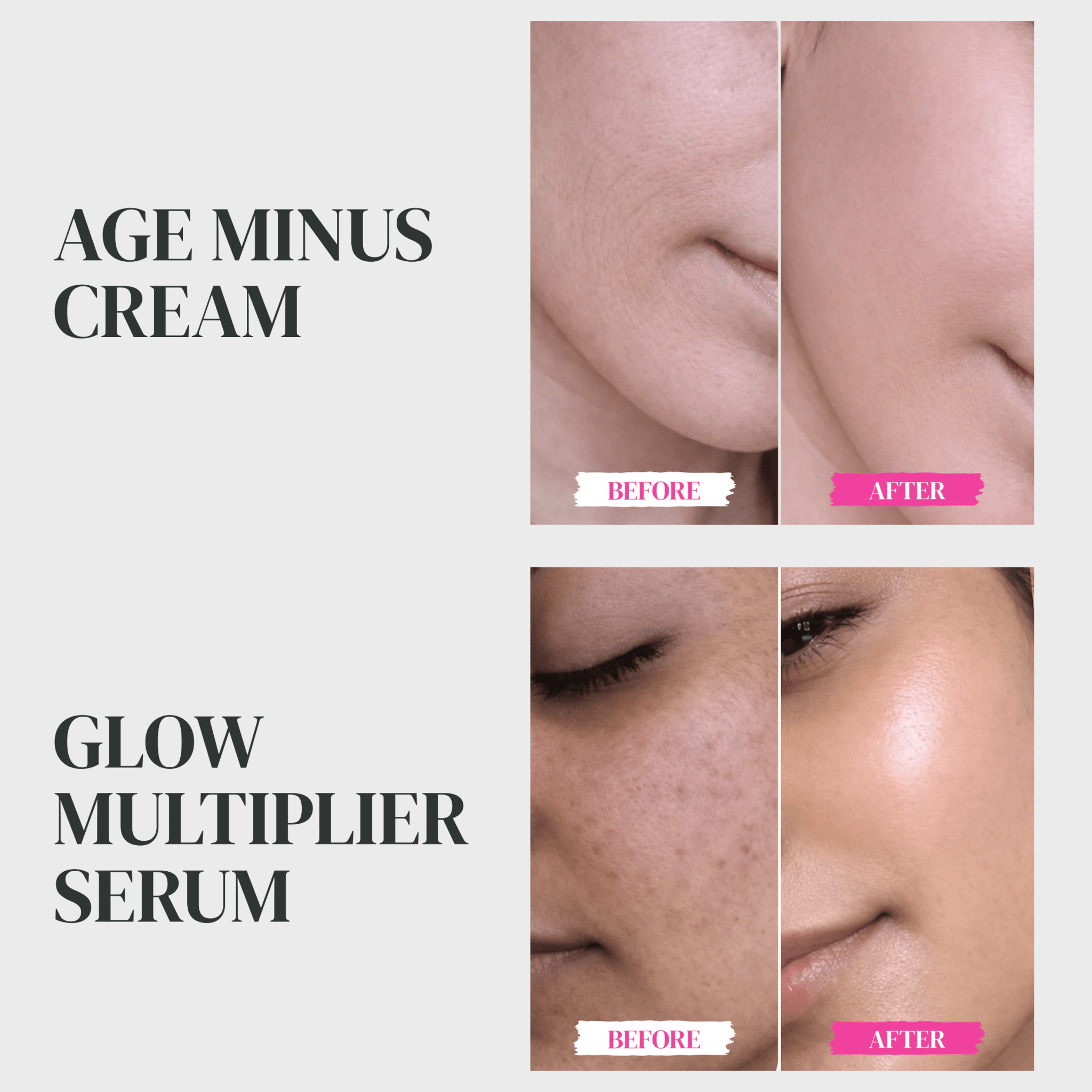Wrinkle Free Glow Set - Skinmath