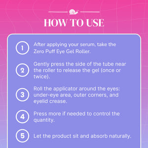 Zero Puff Eye Gel - Skinmath