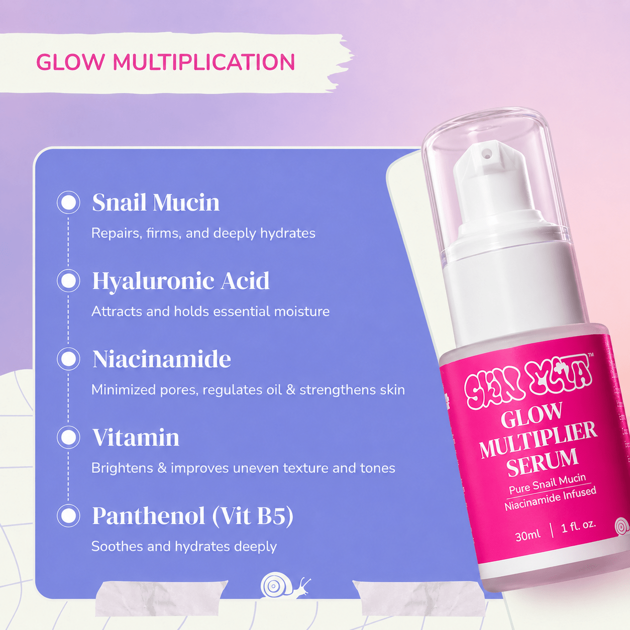 Glow Multiplier Serum - Skinmath
